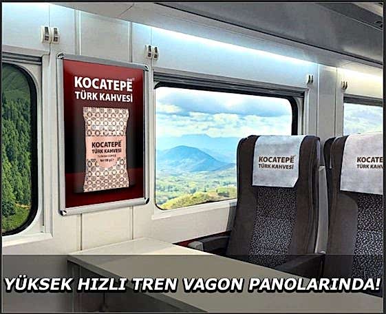 Kocatepe Türk Kahvesi Yüksek Hızlı Tren Vagon P ...