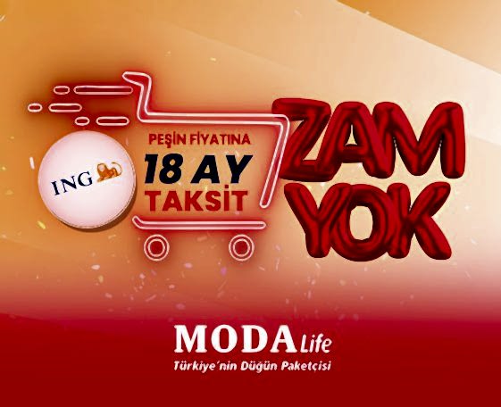 Zam Yok, Peşin Fiyatına 18 Ay Taksit